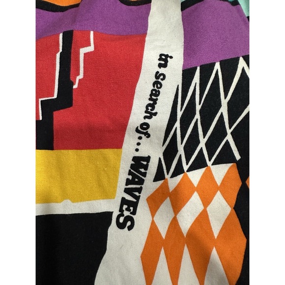 Hobie Shorts Mens Size Large Colorful Prints 80s Cargo Vtg - Picture 3 of 14